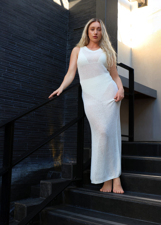 Anacapa Knit Dress - A'kini Swimwear