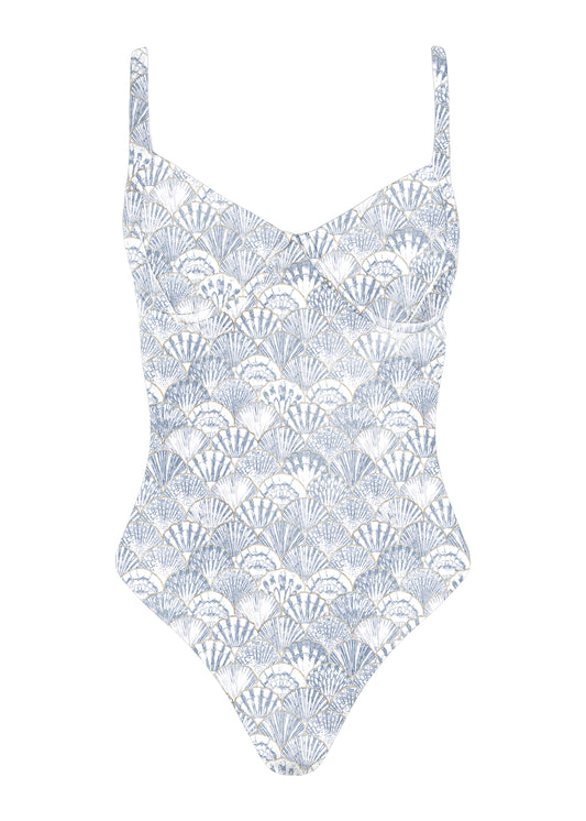 Carmel One Piece (seashell) - A'kini Swimwear