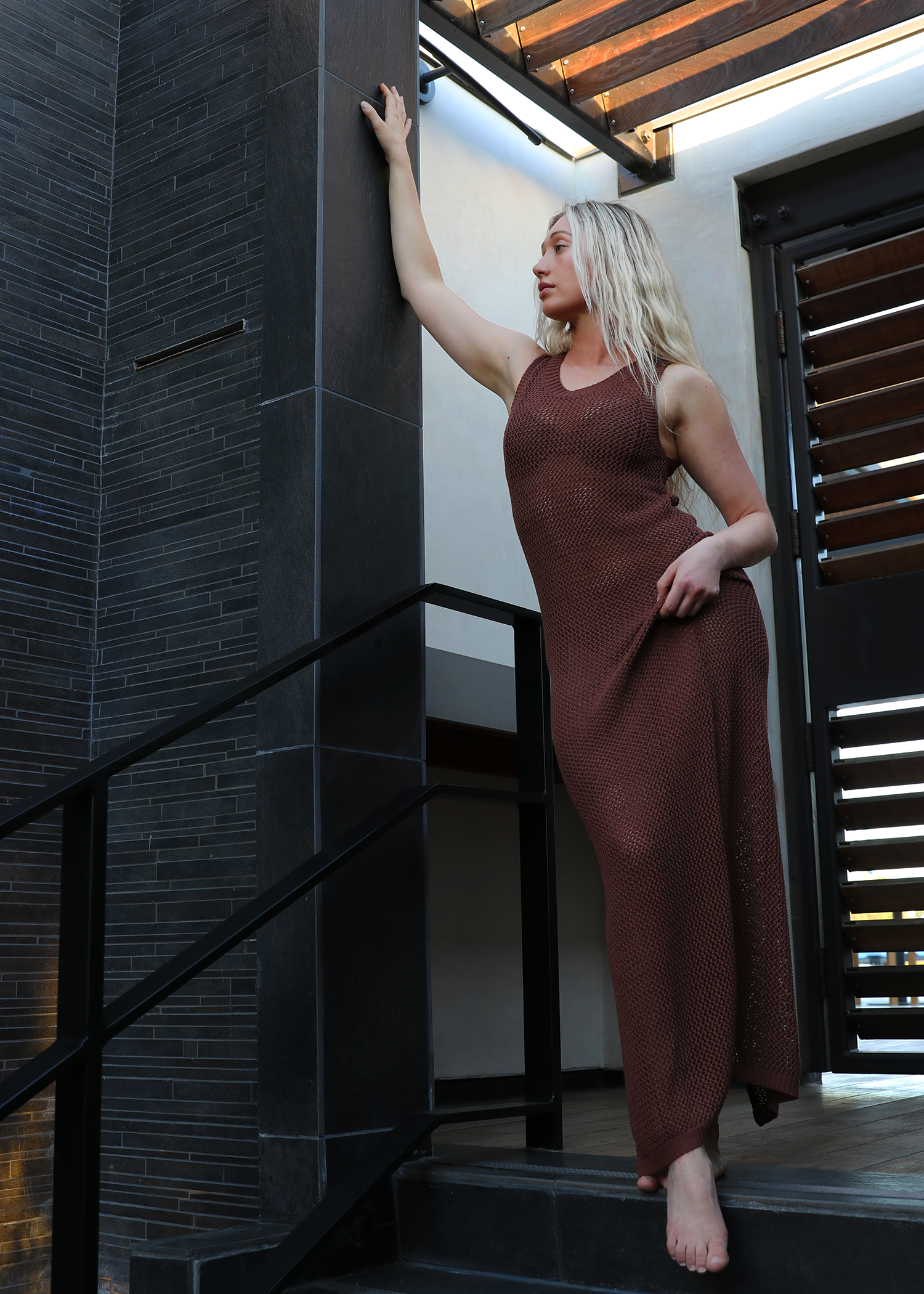 Anacapa Knit Dress - A'kini Swimwear